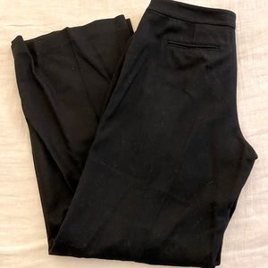 Excellent condition Michael Kors black wide-leg wool pants